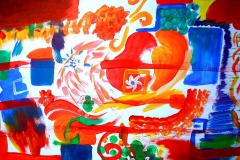 Geruch III (Acryl auf Papier, 59,4 x 42 cm)