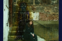 O. T. (Filzstifte auf Photo, ?? x ?? cm)