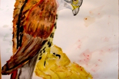 O. T. (Aquarell auf Papier 29,7 x 21 cm)