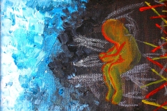 Geschenk (Acryl auf Leinwand 21 x 14 cm)