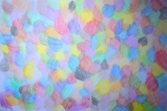O. T. (Buntstift auf Papier, 59,4 x 42 cm)