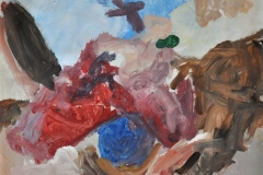 Skizze zu Barock (Acryl auf Papier, ca. 59,4 x 42 cm)