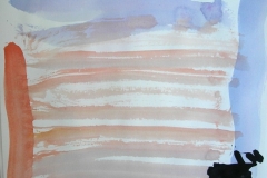 O. T. (Wasserfarben auf Papier, ca. 14,8 x 21 cm)