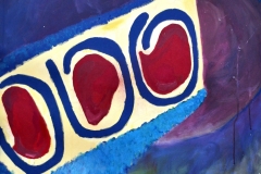 Kuchen (Acryl auf Leinwand, ca. 50 x 70 cm)