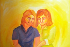 Portrait (Acryl auf Leinwand, ca. 50 x 40 cm)