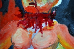 O. T. (Öl auf Holz, ca. 20 x 30 cm)