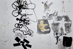 Figuren Skizzen (versch. Techniken, 59,4 x 42 cm)