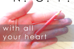 with all your heart - N.C.P. single (Photobearbeitung)