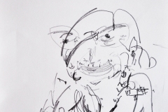 Portrait Blind (Bleistift auf Papier)