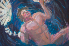 Versunken - 50 x 70 cm (Öl auf Leinwand)