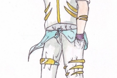 Denji Atsui Artwork farbig