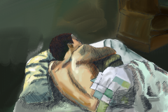 Bett (digitale Arbeit)
