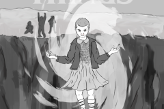 27 Inktober - Stranger Things (digitale Arbeit)
