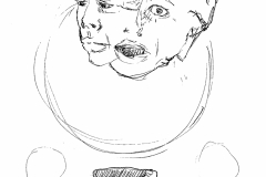 T-20-21-22-59 (Stift auf Papier, digital Druck möglich)